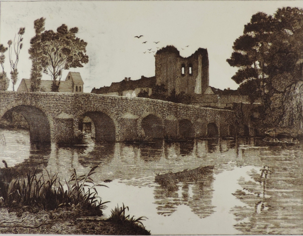 Le vieux pont de Grez-sur-Loing