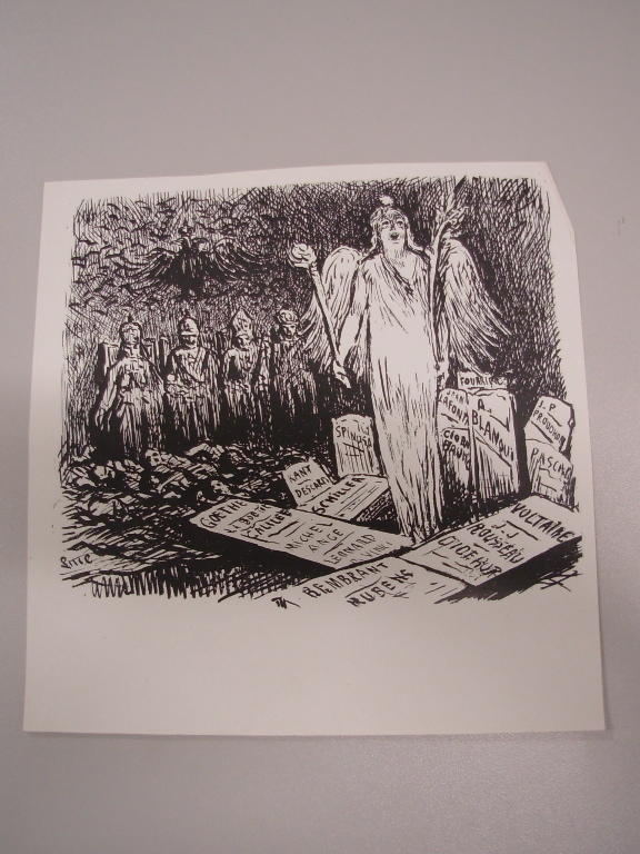 La Liberté au cimetière