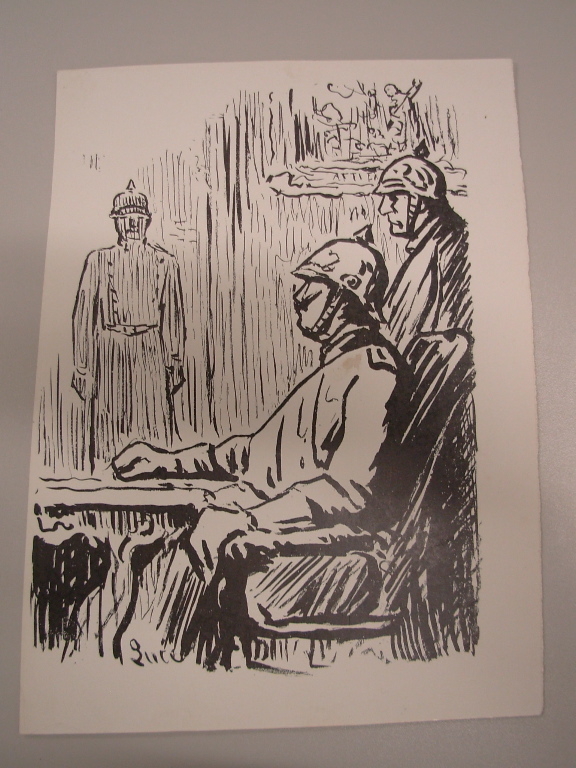 "A Reims (état major). La cathédrale je m'en f... Mais épargnez le champagne"