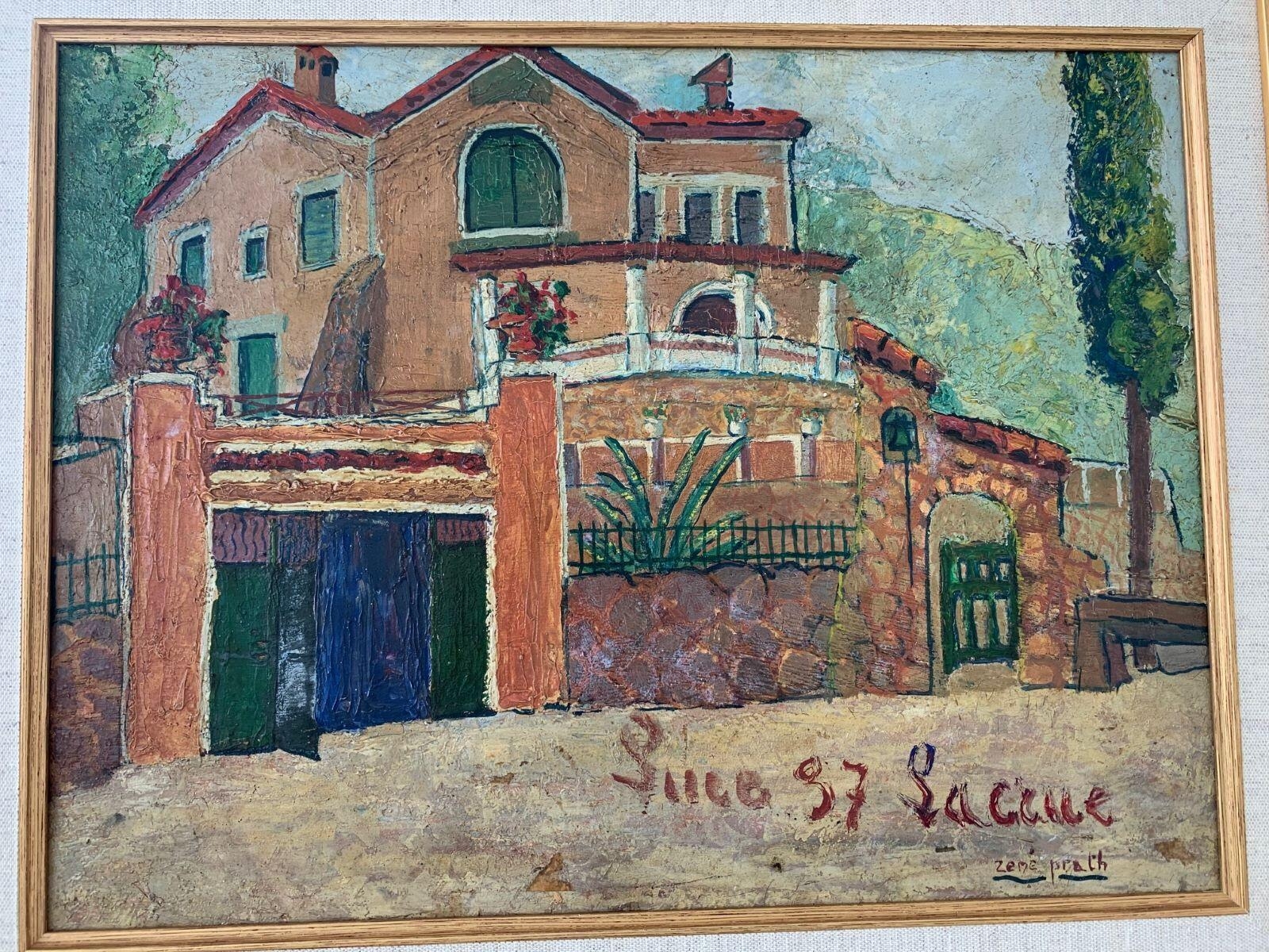 Inondations près du village