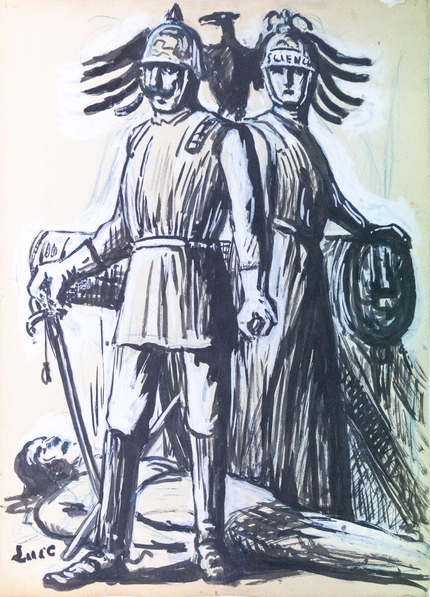 Guillaume II et l'allégorie de la Science