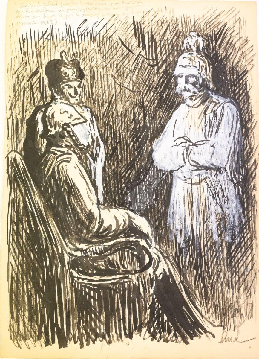 Guillaume II et François-Joseph d'Autriche