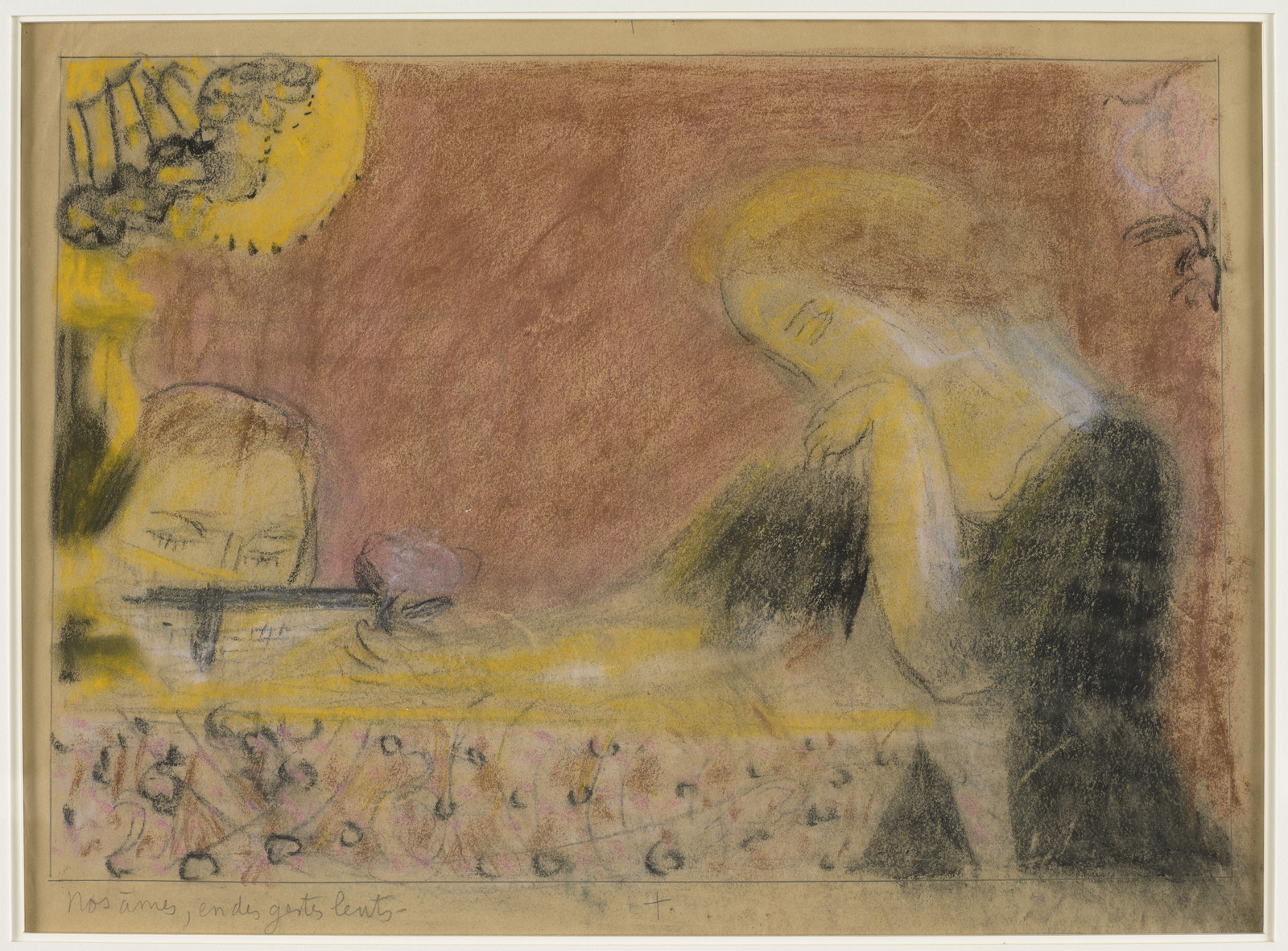 Nos âmes en des gestes lents, Etude pour "Amour" ; Nos âmes en des gestes lents. Etude pour Amour