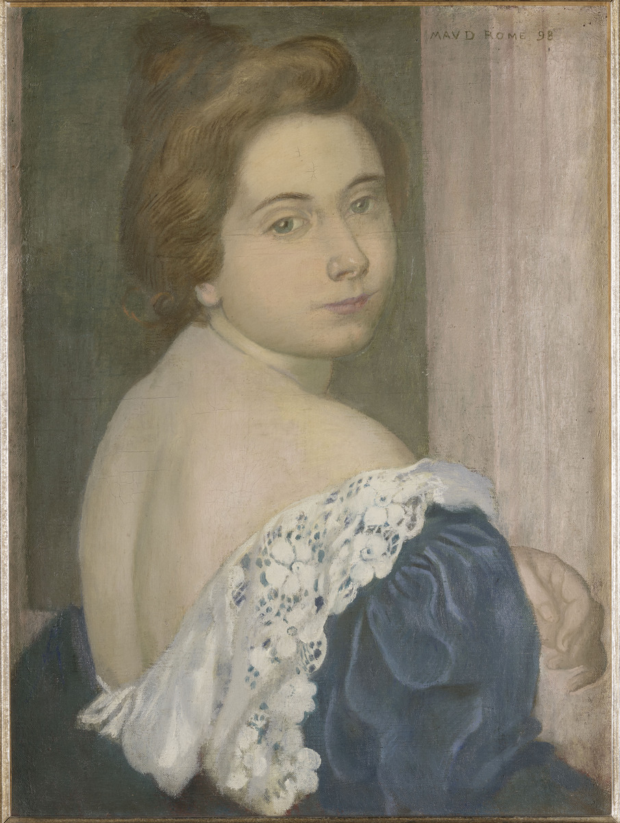 Portrait de Mme M. Denis à Rome ; Portrait de Marthe