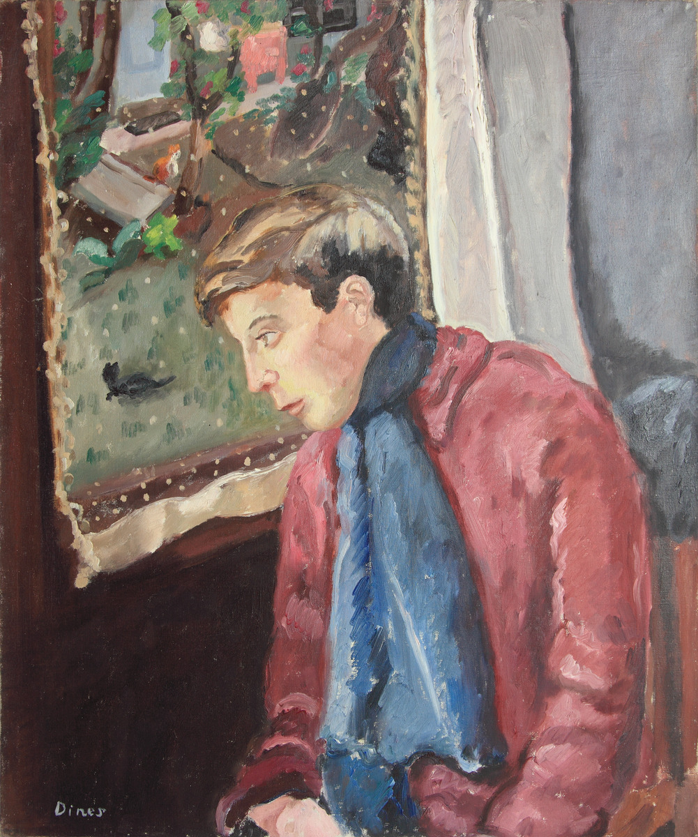 Portrait d'homme à la fenêtre