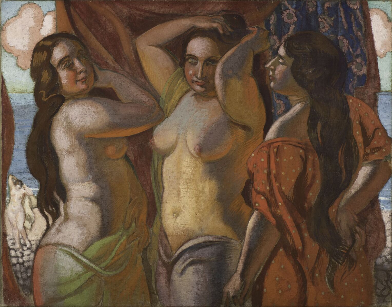 Nus. Tempera vénitienne