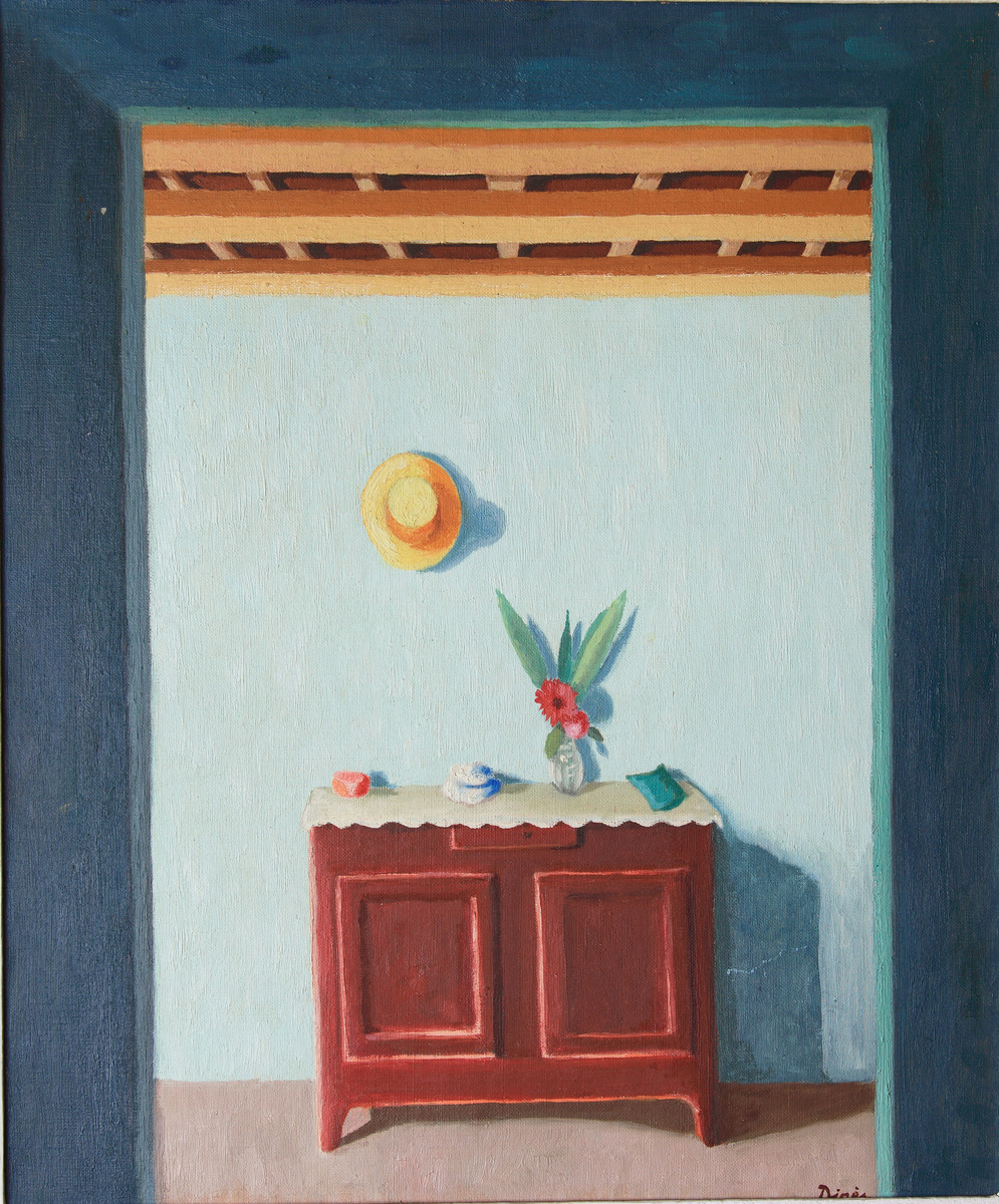 Intérieur à la commode