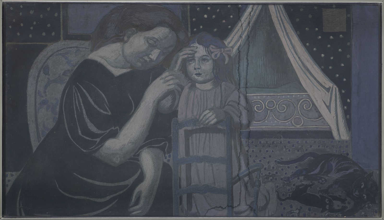 La Prière du soir ; La Prière du soir. Décoration de la chambre à coucher de Maurice Denis