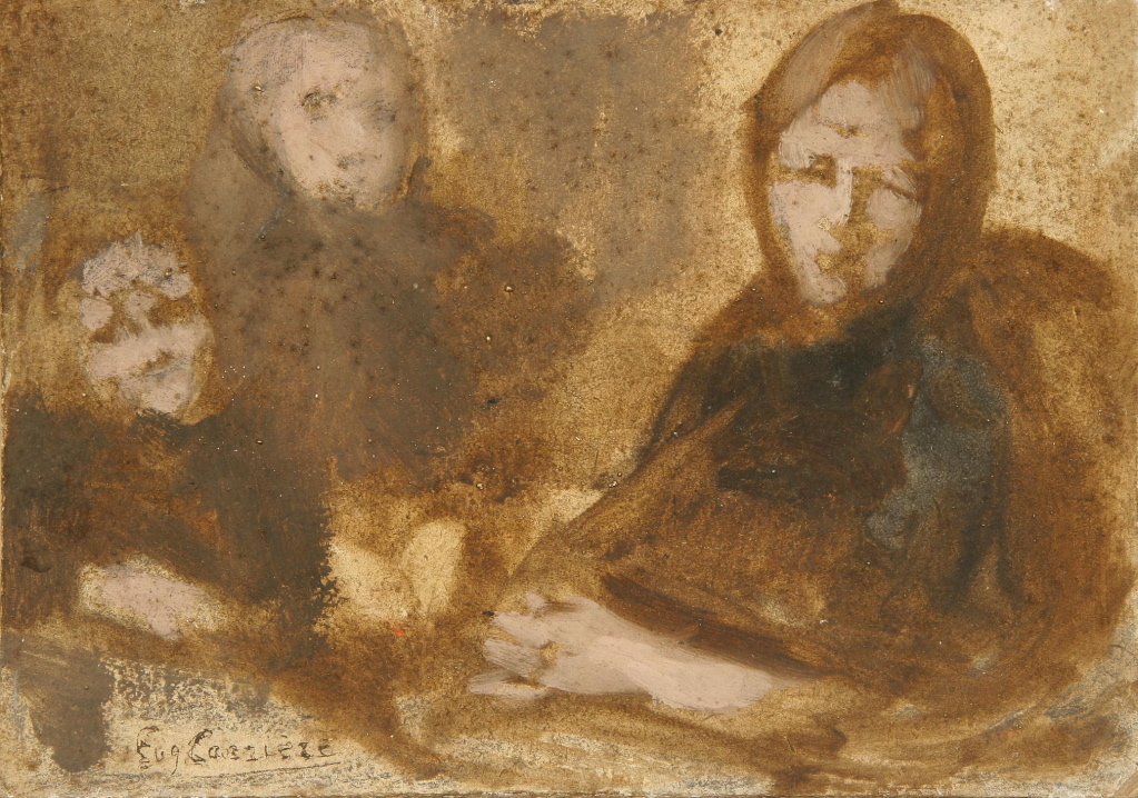 [trois personnages - Esquisse]