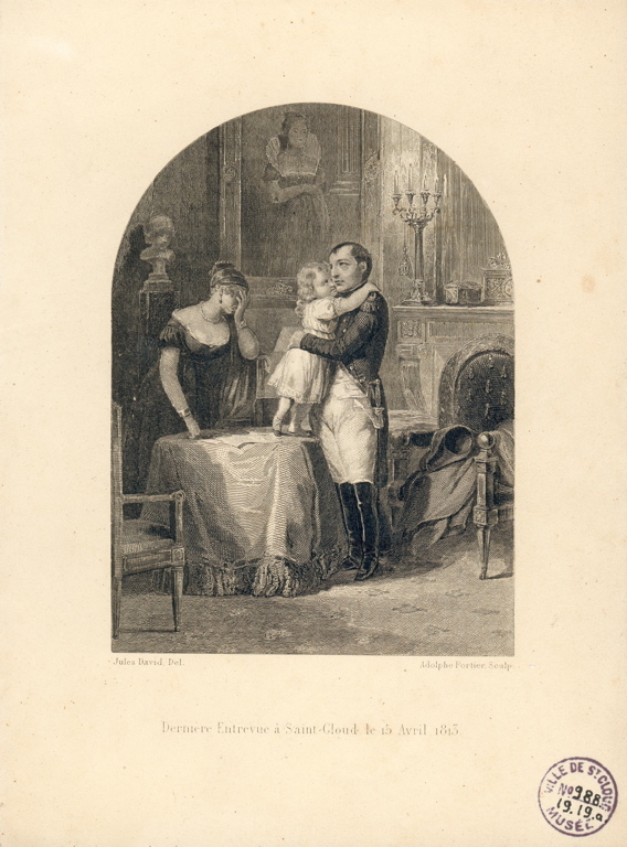 Dernière Entrevue à Saint-Cloud le 15 avril 1813