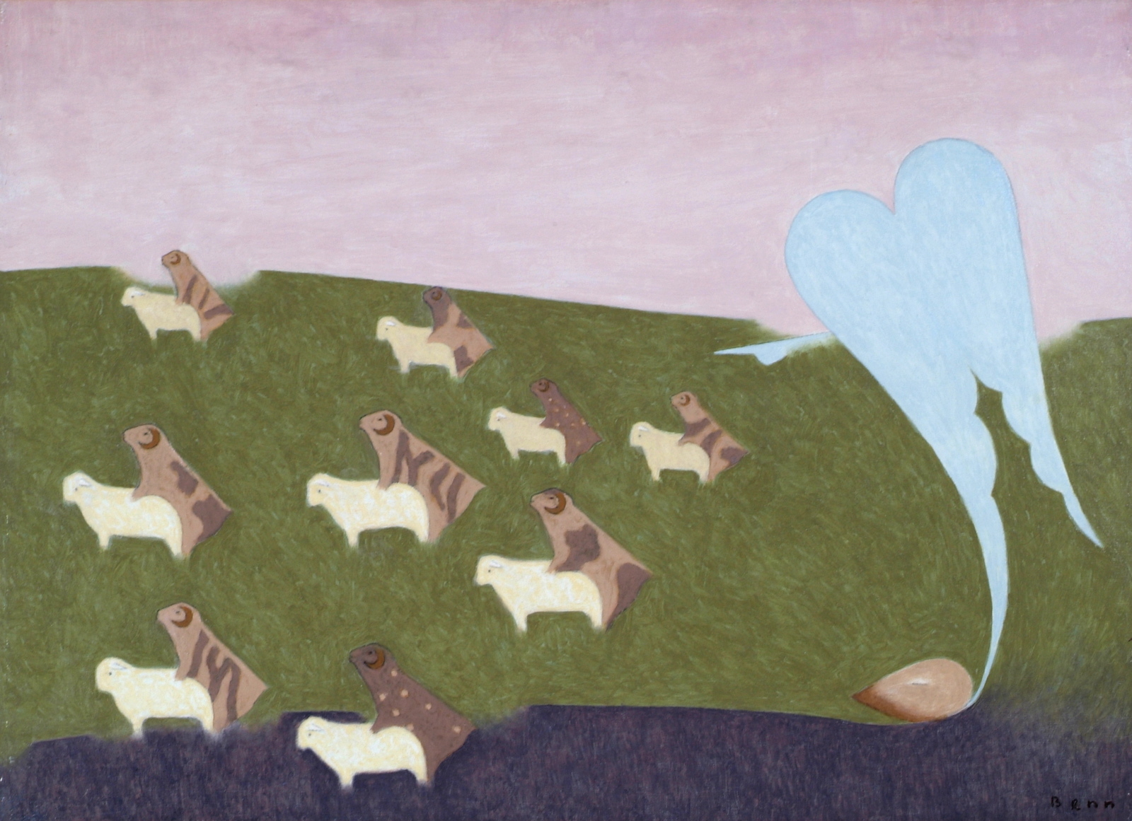 Le rêve de Jacob avec les brebis