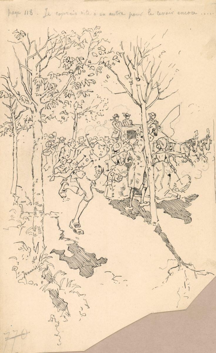 Voyage de Paris à Saint-Cloud par terre et par mer. Je courais vite à un autre pour le voir encore...