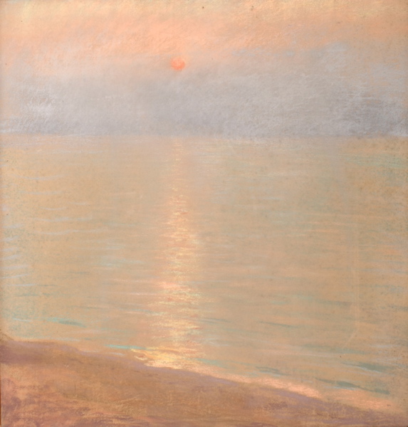 Soleil couchant à Paramé