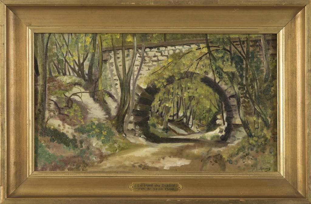 (Le pont du Diable) Parc de Saint-Cloud