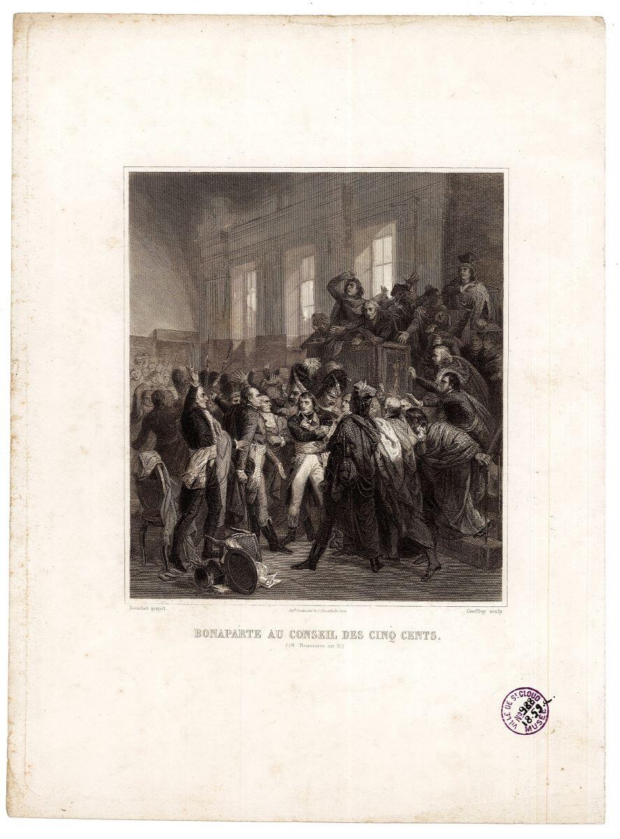Bonaparte au Conseil des Cinq Cents / 18 Brumaire An 8