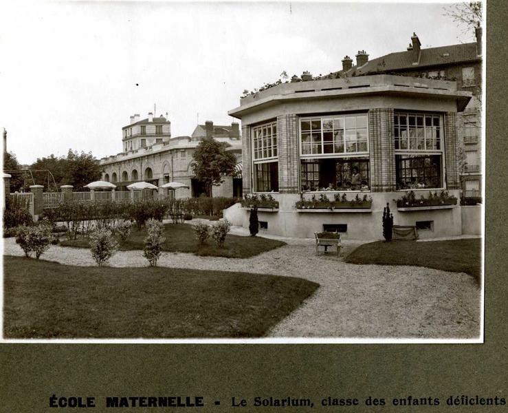 Ecole maternelle - Le Solarium, classe des enfants déficients