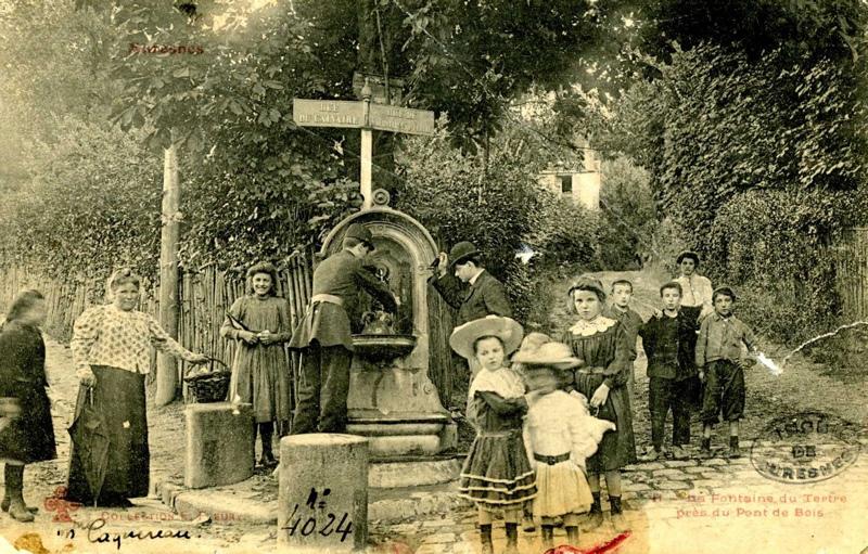La Fontaine du Tertre près du Pont de Bois
