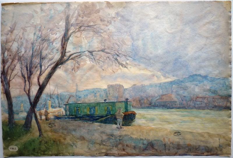 Bords de Seine à Suresnes (Titre fictif)