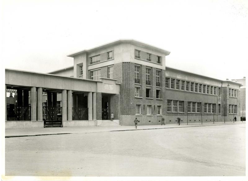 Ecole primaire Aristide Briand de la cité-jardins - Façade principale (Titre fictif)