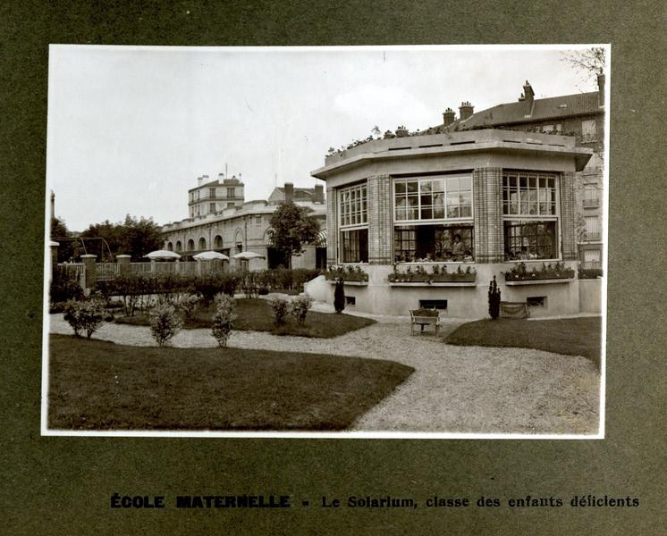 Ecole maternelle - Le Solarium, classe des enfants déficients