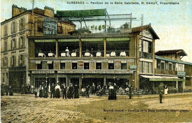 Suresnes - Pavillon de la Belle Gabrielle, R. Sahut, Propriétaire