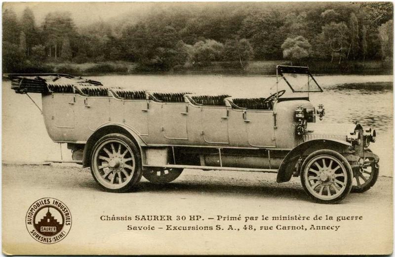 Suresnes - Automobiles Industriels Saurer - Châssis Saurer 30 HP