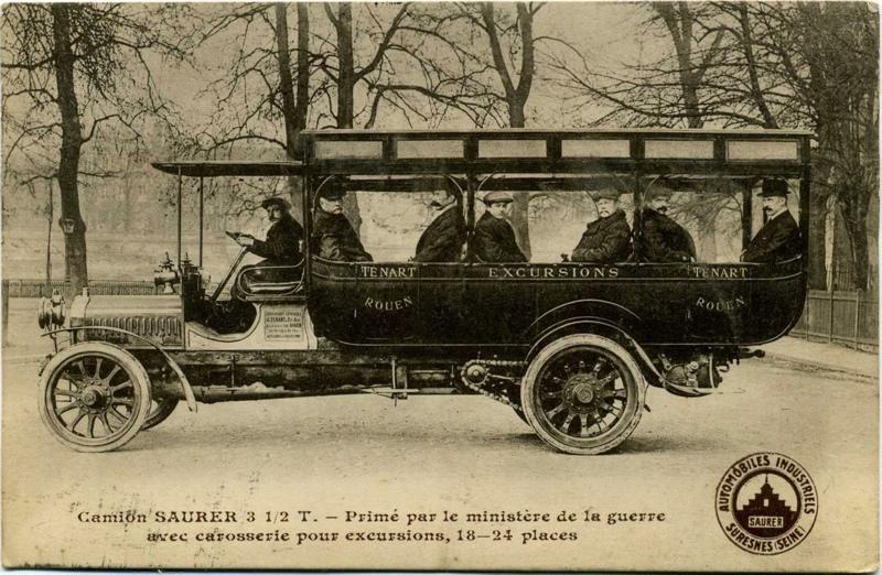 Suresnes - Automobiles Industriels Saurer - Camion Saurer 31/2 T