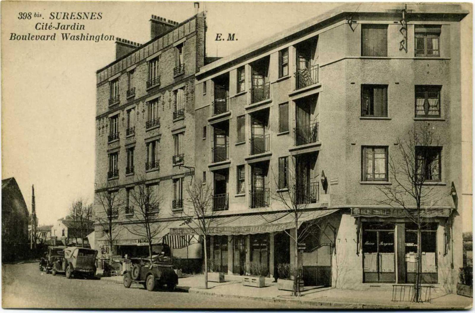 Suresnes - Cité-Jardins - Boulevard Washington