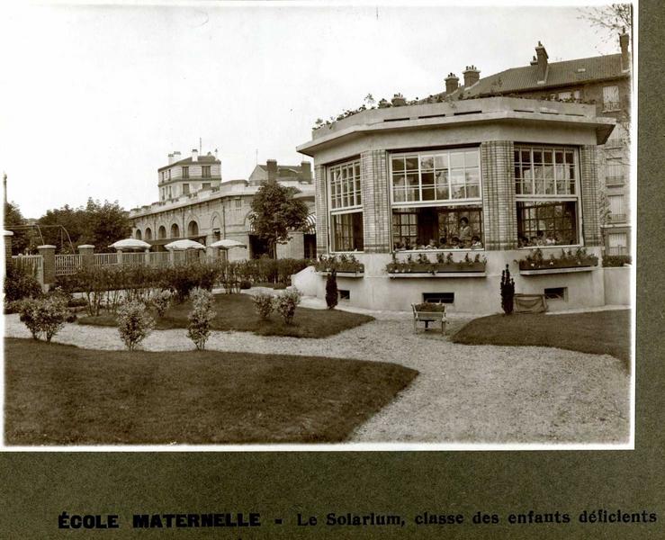 Ecole maternelle - Le Solarium, classe des enfants déficients