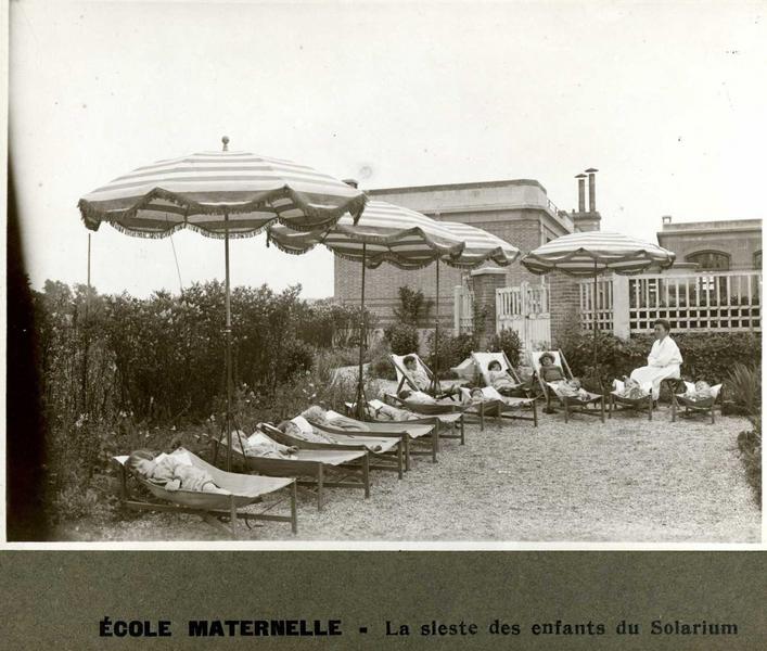 Ecole maternelle - La sieste des enfants du Solarium