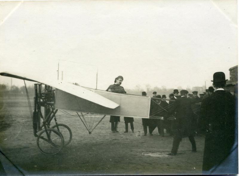 Blériot et son aéroplane