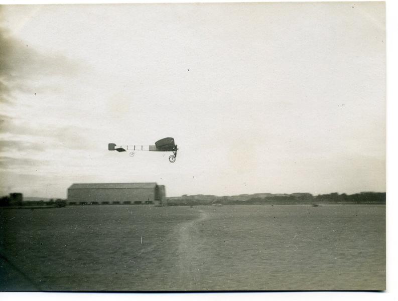 Monoplan Blériot en vol