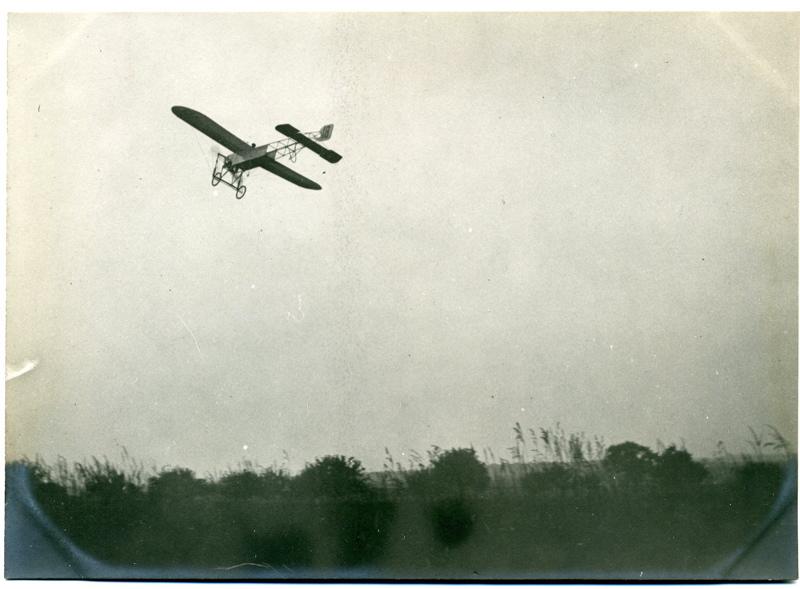 Monoplan Blériot en vol