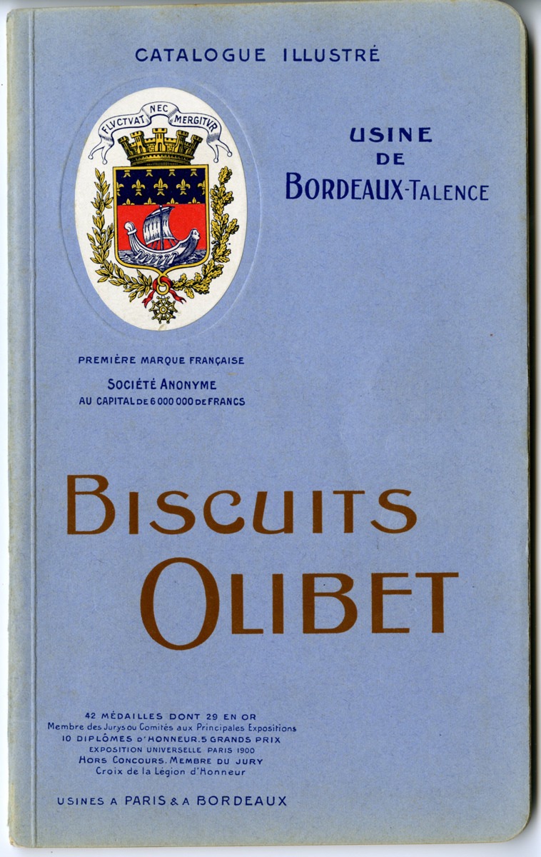 Catalogue illustré - Biscuits Olibet - Usine de Bordeaux-Talence