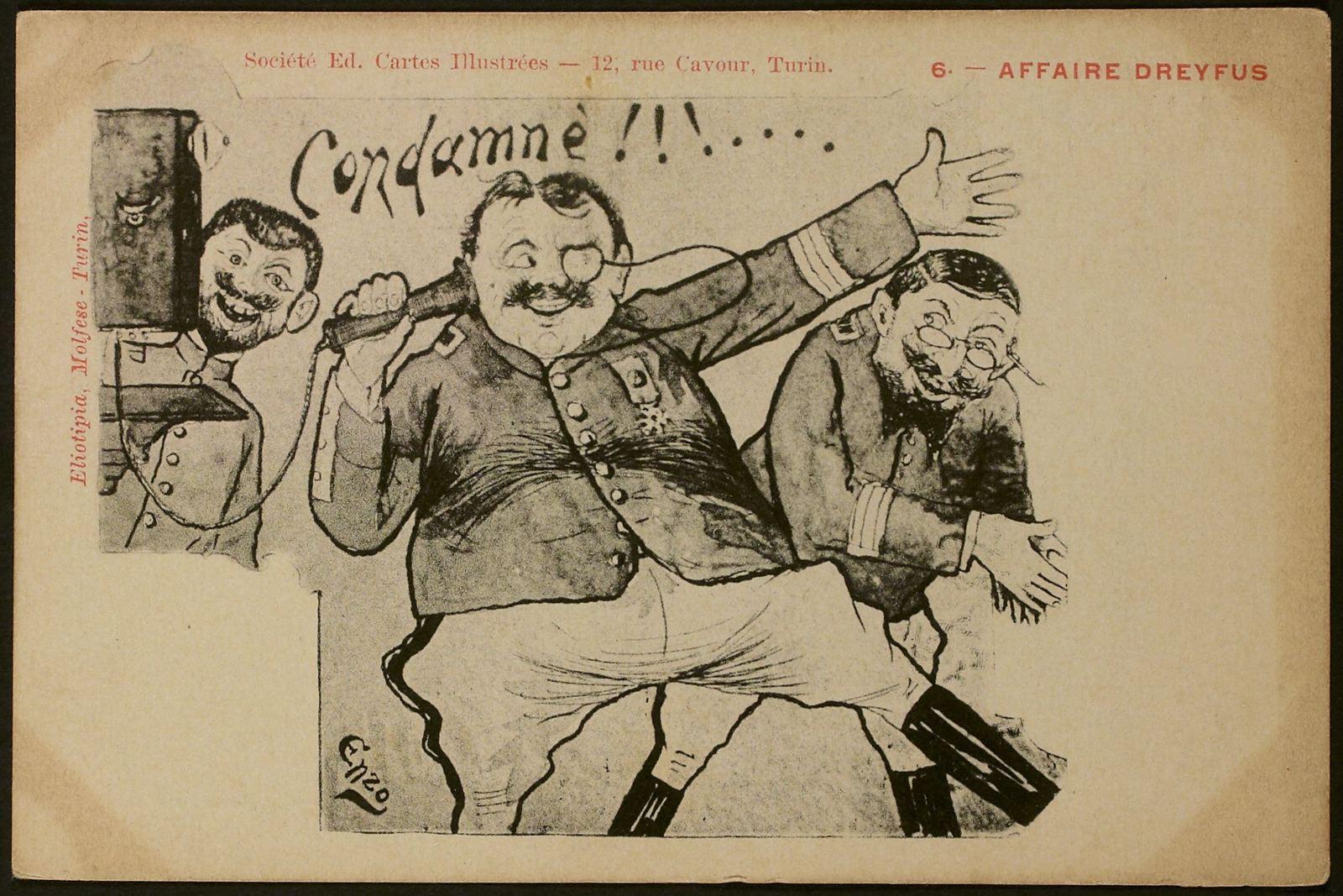 6. Affaire Dreyfus : Condamné ! (Titre factice)
