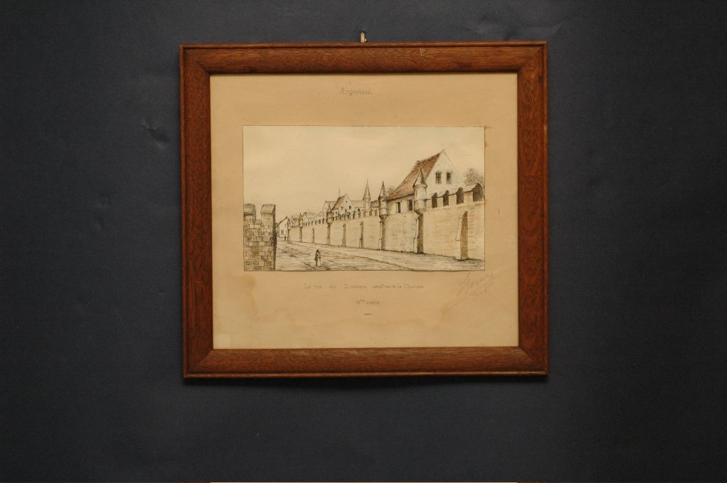 La rue des Boucheries (rue de la Chaussée) au XVIe siècle