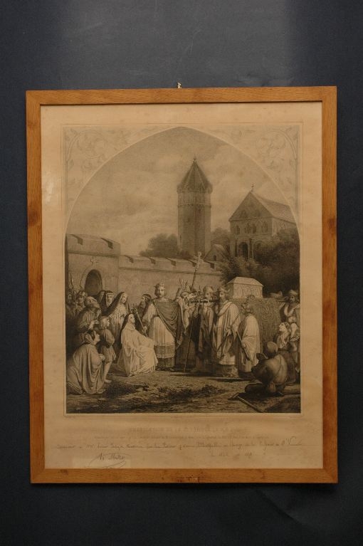 L’arrivée de la Sainte Tunique à Argenteuil en 800
