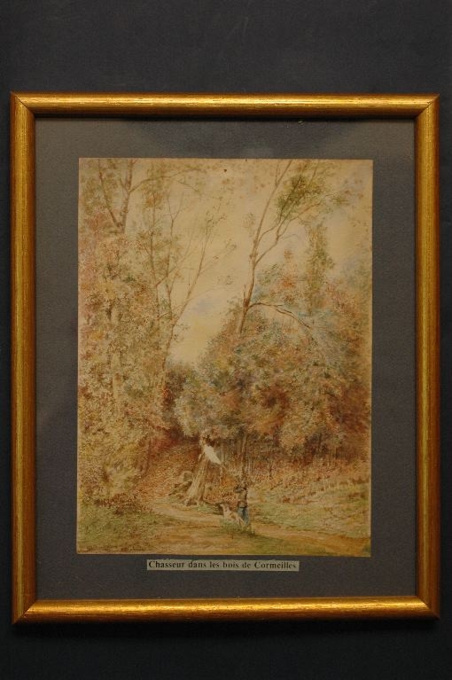 Chasseur dans le bois de Cormeilles