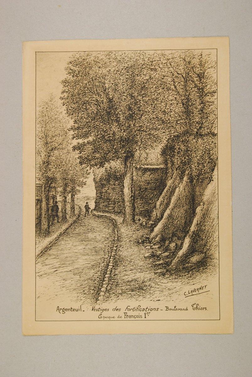 Vestiges des fortifications - Boulevard Thiers