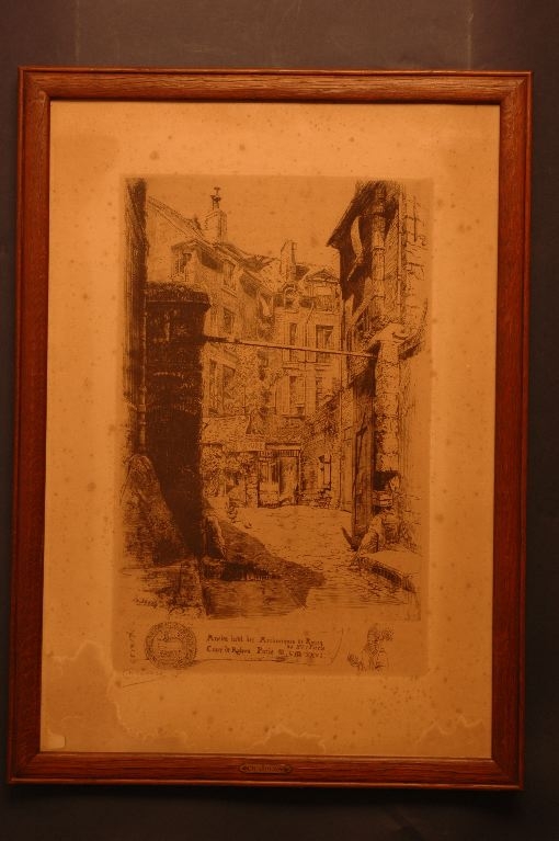 Ancien hôtel des archevêques de Rouen, Cour de Rohen, Paris