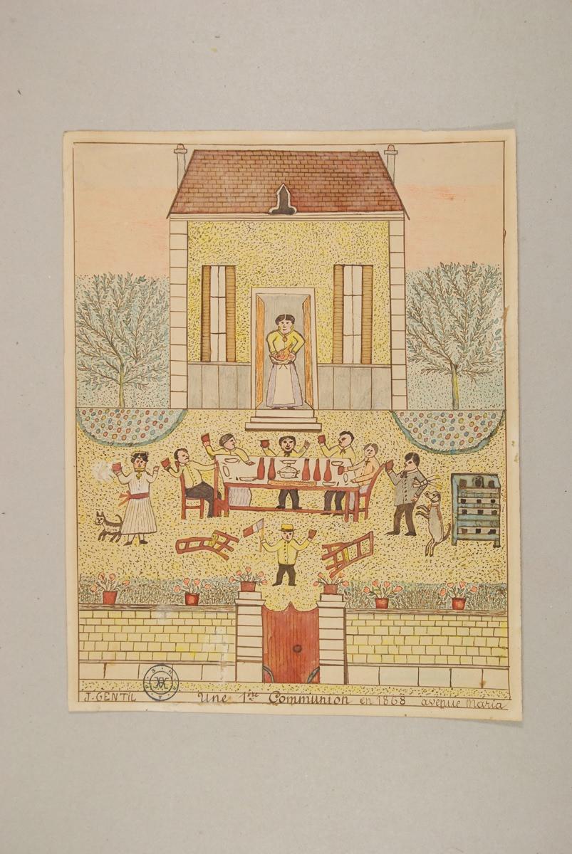 Une première communion en 1868, avenue Maria