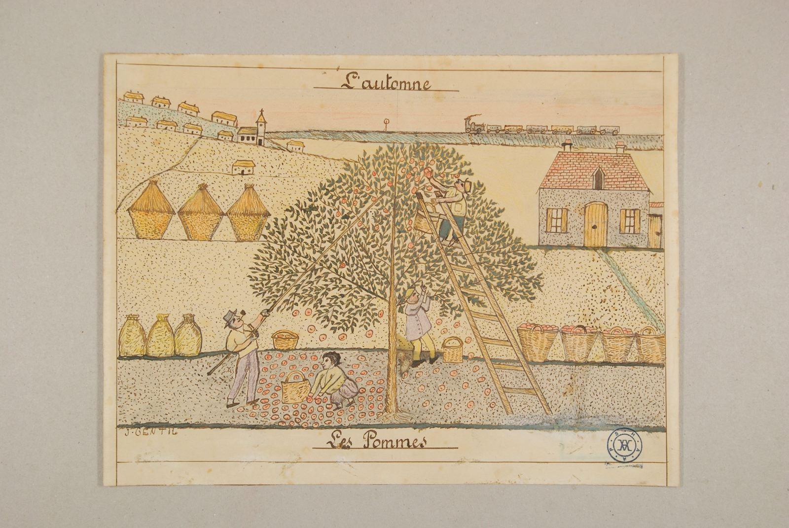 L'Automne, les pommes