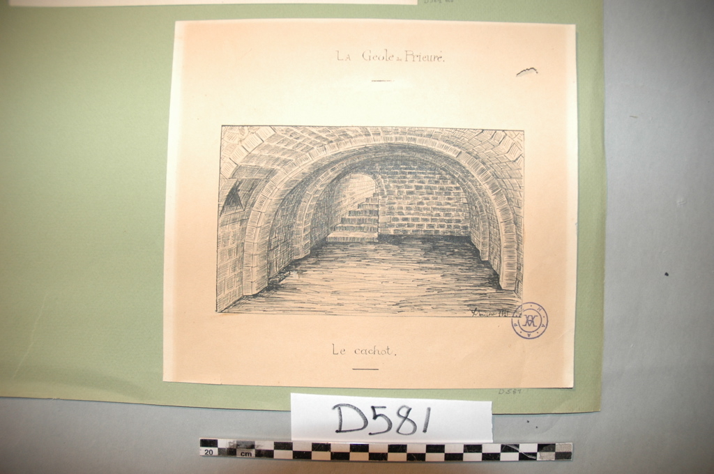 La geôle de l’auditoire du Prieuré