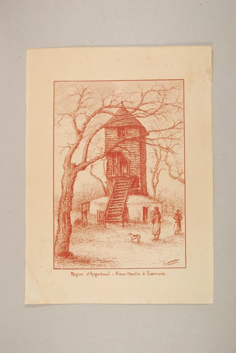 Région d'Argenteuil -Vieux moulin à Sannois