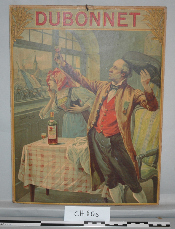 Affiche publicitaire Dubonnet