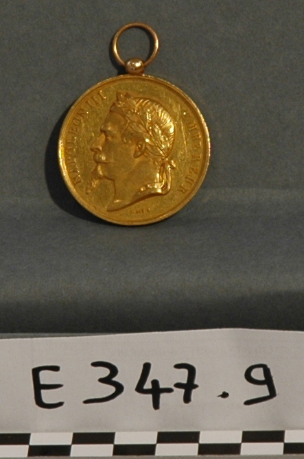 Médaille du concours départemental (21 mai 1865) : 1er prix à l’Orphéon d’Argenteuil