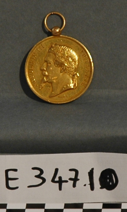 Médaille du concours départemental  à Mantes (10 juillet 1864) : 1er prix à l’Orphéon d’Argenteuil