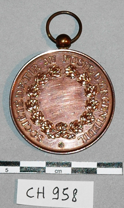 Médaille de la Société de Tir au Fusil d’Argenteuil