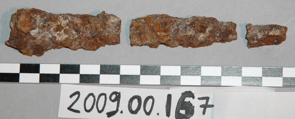 3 fragments d’un couteau (Argenteuil, IVe - Ve s)