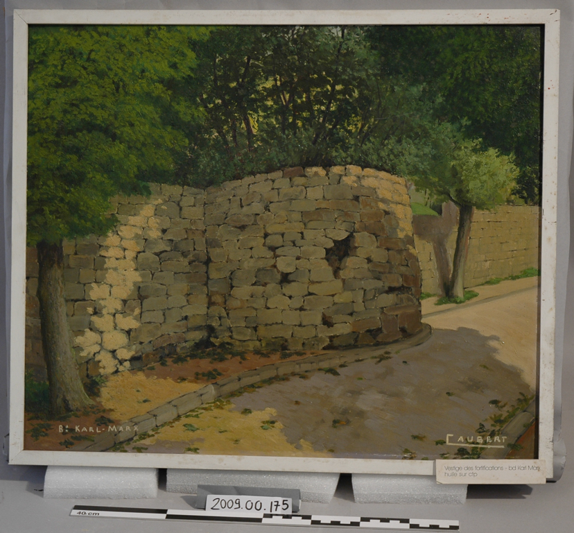 Vestige des fortifications du boulevard Karl Marx à Argenteuil